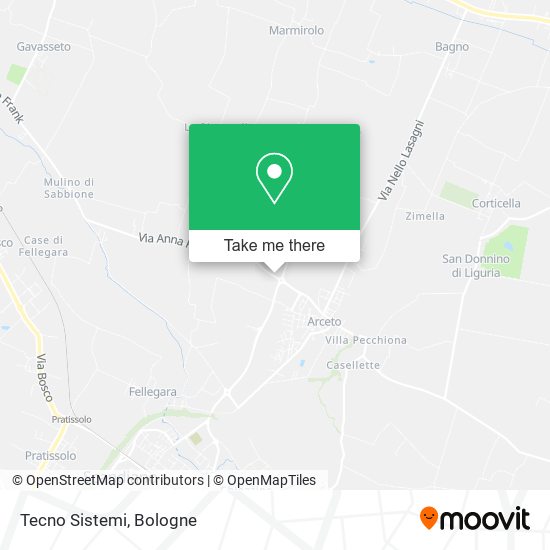 Tecno Sistemi map