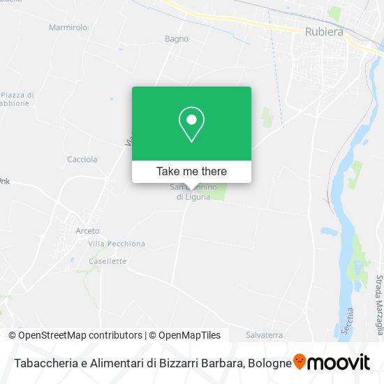 Tabaccheria e Alimentari di Bizzarri Barbara map