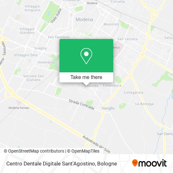 Centro Dentale Digitale Sant'Agostino map