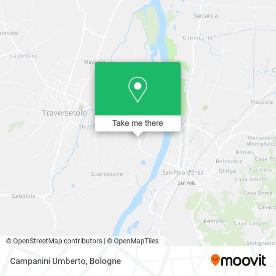 Campanini Umberto map