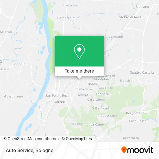 Auto Service map