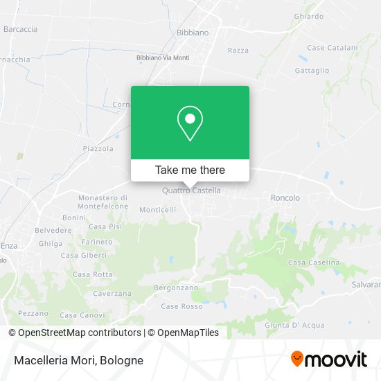 Macelleria Mori map