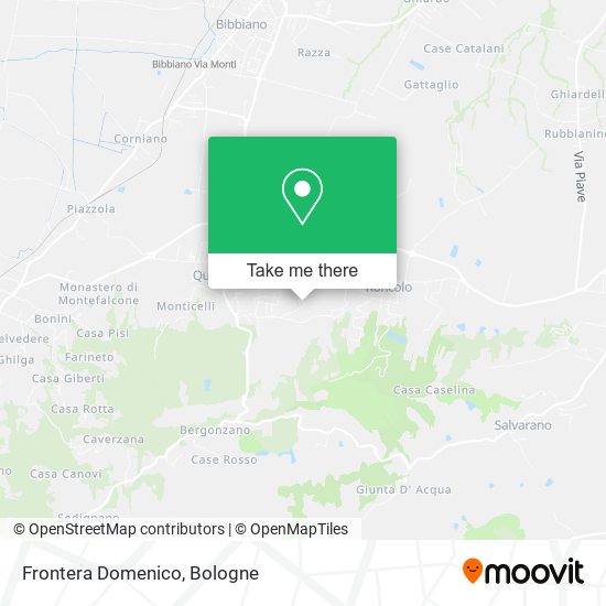 Frontera Domenico map