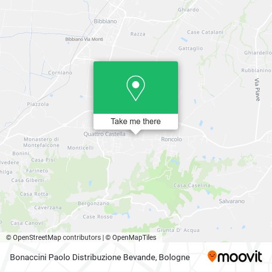 Bonaccini Paolo Distribuzione Bevande map