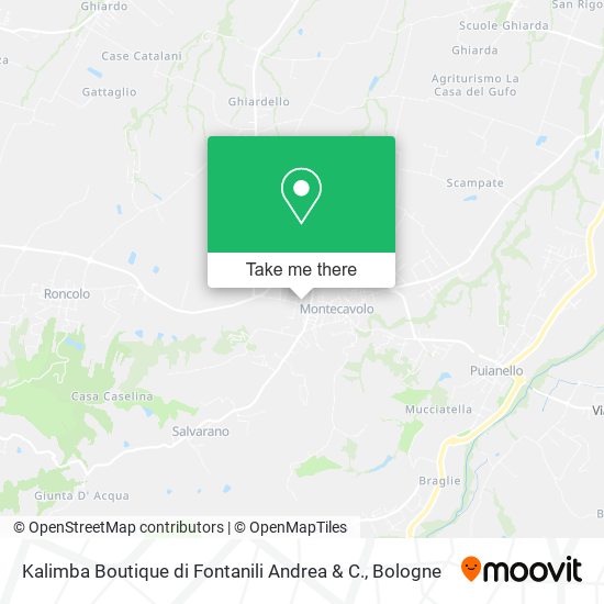 Kalimba Boutique di Fontanili Andrea & C. map