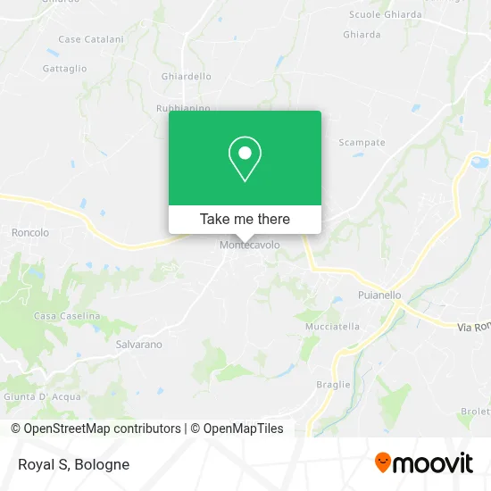 Royal S map