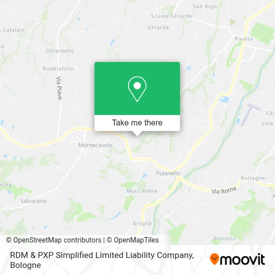 RDM & PXP Simplified Limited Liability Company map