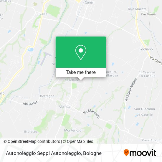 Autonoleggio Seppi Autonoleggio map