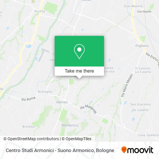 Centro Studi Armonici - Suono Armonico map