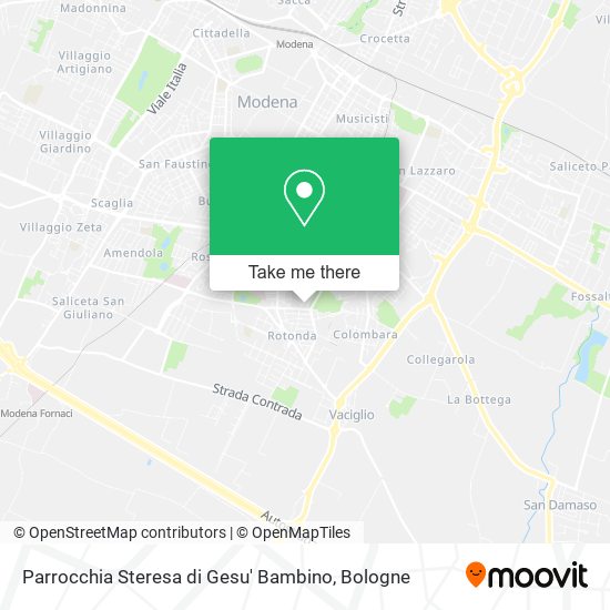 Parrocchia Steresa di Gesu' Bambino map