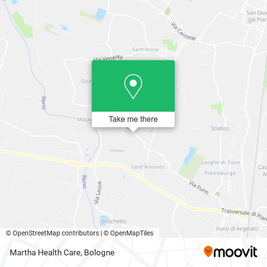 Martha Health Care map