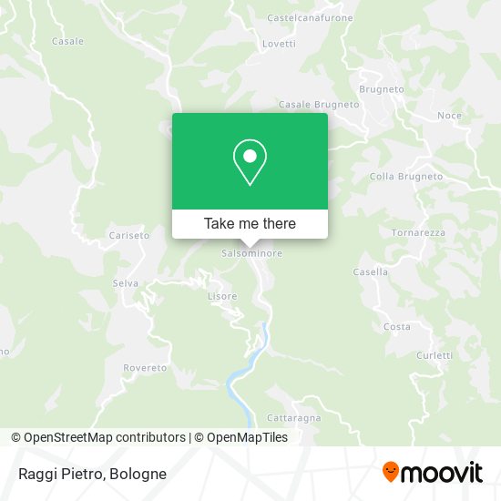 Raggi Pietro map