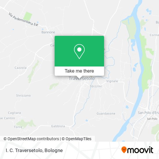 I. C. Traversetolo map