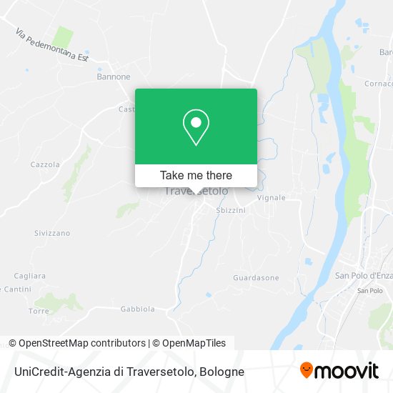 UniCredit-Agenzia di Traversetolo map