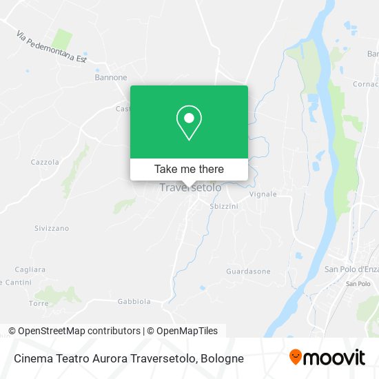 Cinema Teatro Aurora Traversetolo map