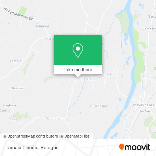 Tamaia Claudio map