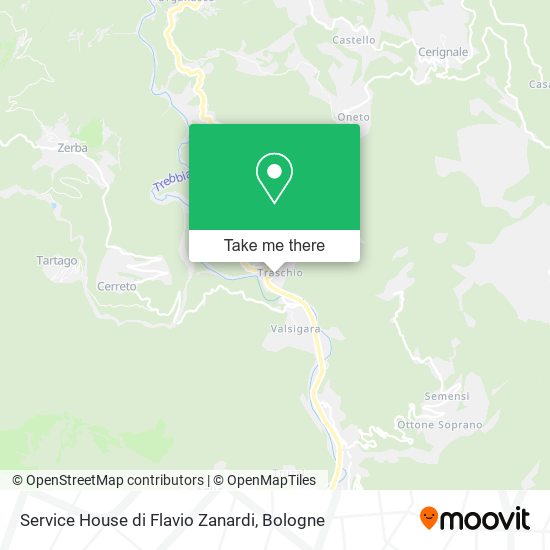 Service House di Flavio Zanardi map