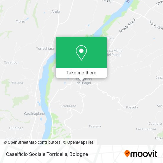 Caseificio Sociale Torricella map