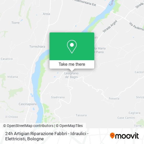 24h Artigian Riparazione Fabbri - Idraulici - Elettricisti map