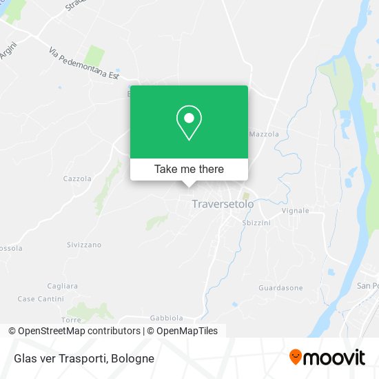Glas ver Trasporti map