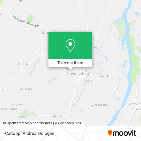 Cadoppi Andrea map