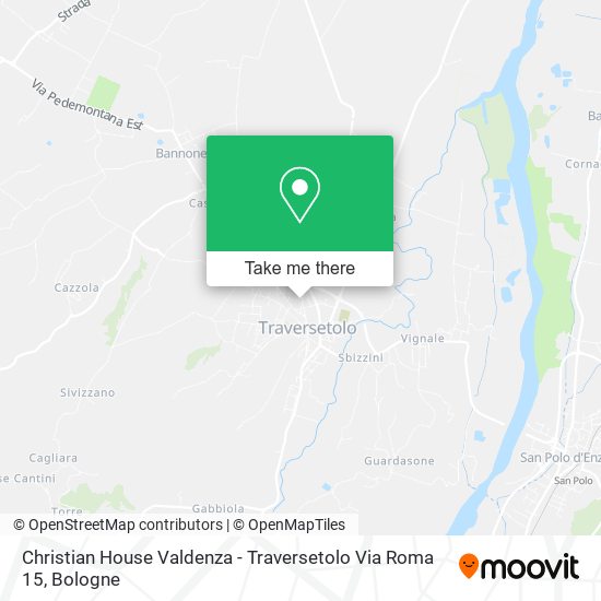 Christian House Valdenza - Traversetolo Via Roma 15 map
