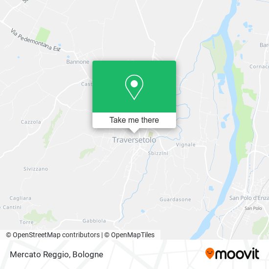 Mercato Reggio map