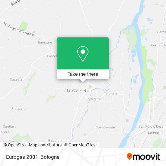 Eurogas 2001 map
