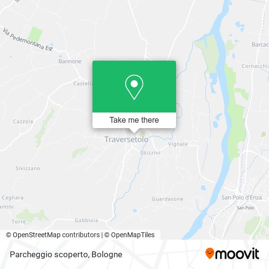 Parcheggio scoperto map
