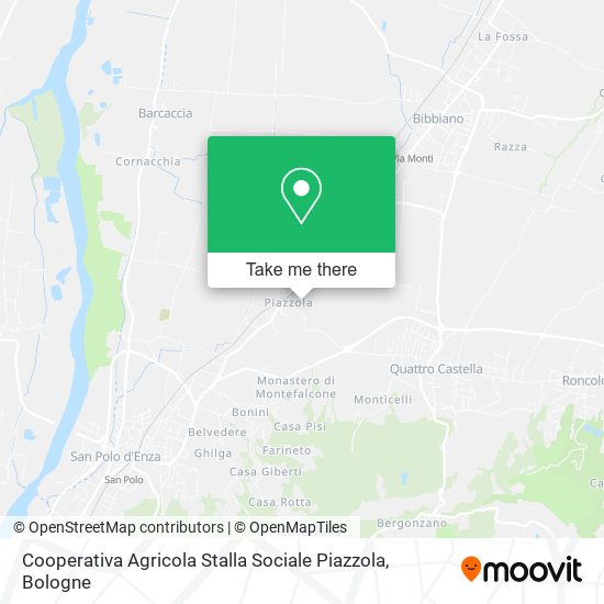 Cooperativa Agricola Stalla Sociale Piazzola map