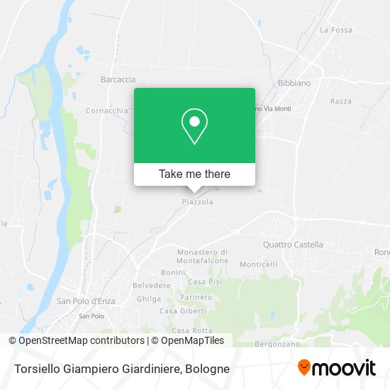 Torsiello Giampiero Giardiniere map