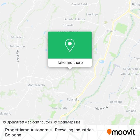 Progettiamo Autonomia - Recycling Industries map