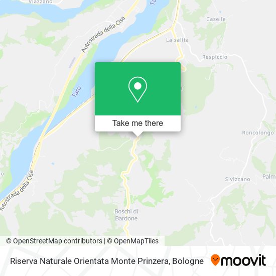 Riserva Naturale Orientata Monte Prinzera map