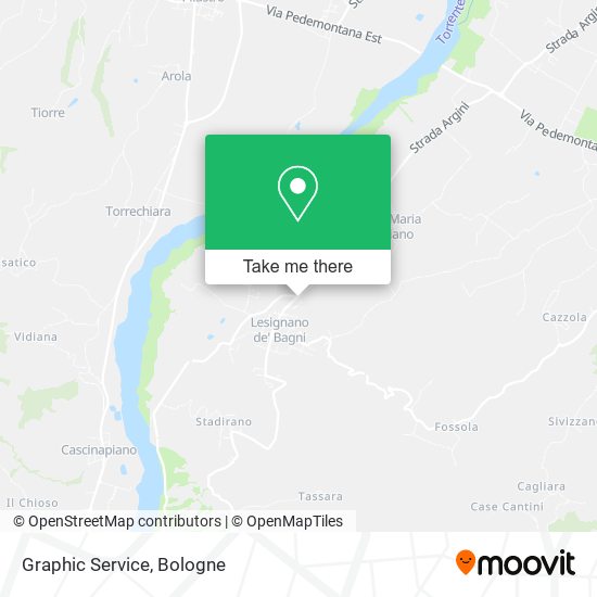 Graphic Service map