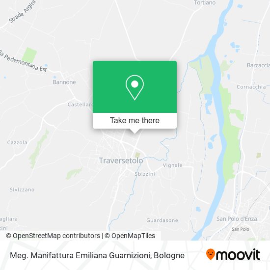 Meg. Manifattura Emiliana Guarnizioni map