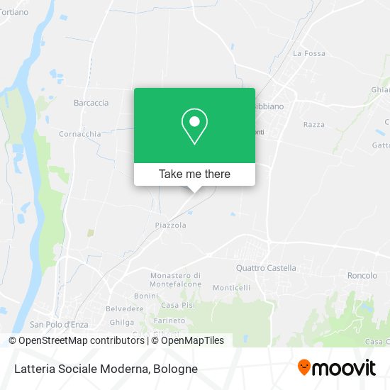 Latteria Sociale Moderna map