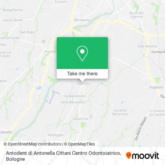 Antodent di Antonella Cittani Centro Odontoiatrico map