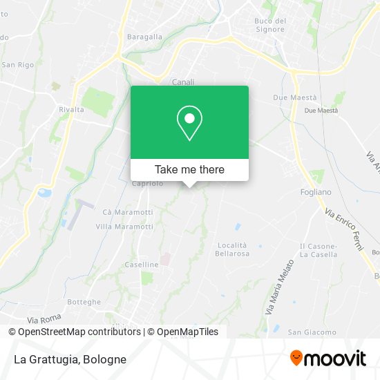 La Grattugia map