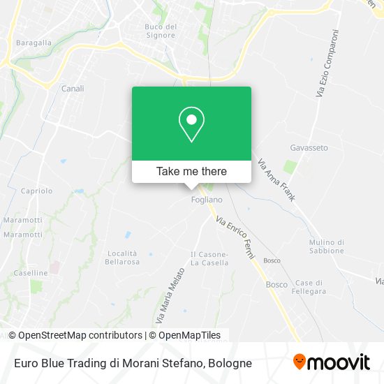 Euro Blue Trading di Morani Stefano map