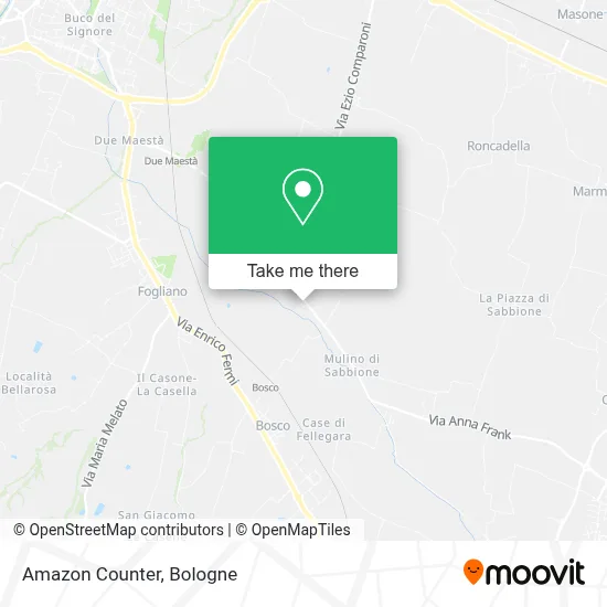 Amazon Counter map