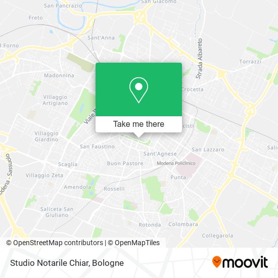 Studio Notarile Chiar map