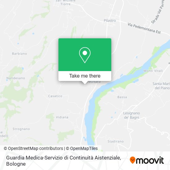 Guardia Medica-Servizio di Continuità Aistenziale map