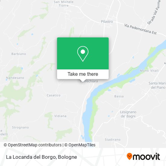 La Locanda del Borgo map