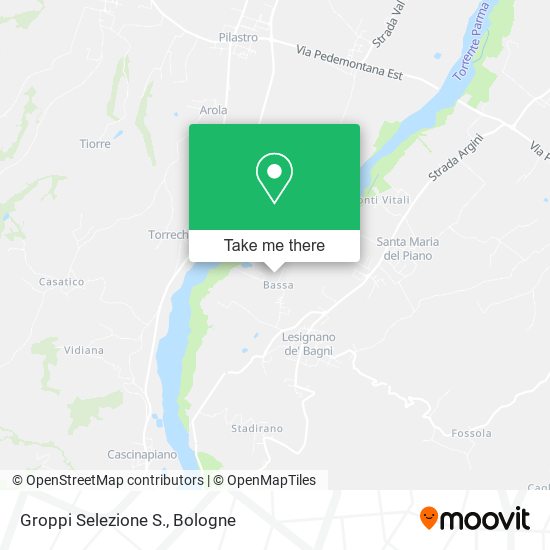 Groppi Selezione S. map