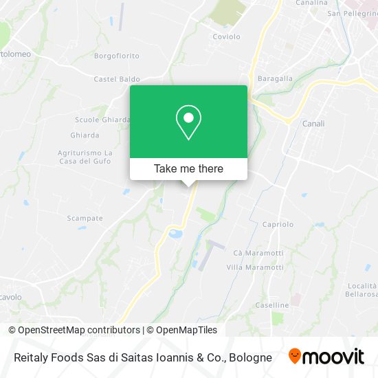 Reitaly Foods Sas di Saitas Ioannis & Co. map
