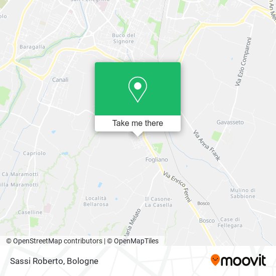 Sassi Roberto map
