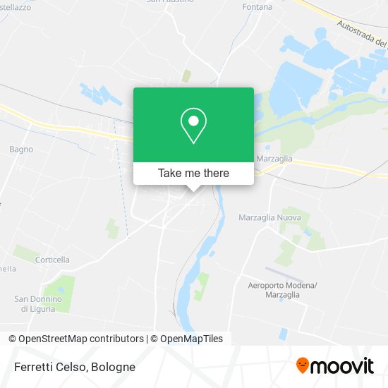 Ferretti Celso map
