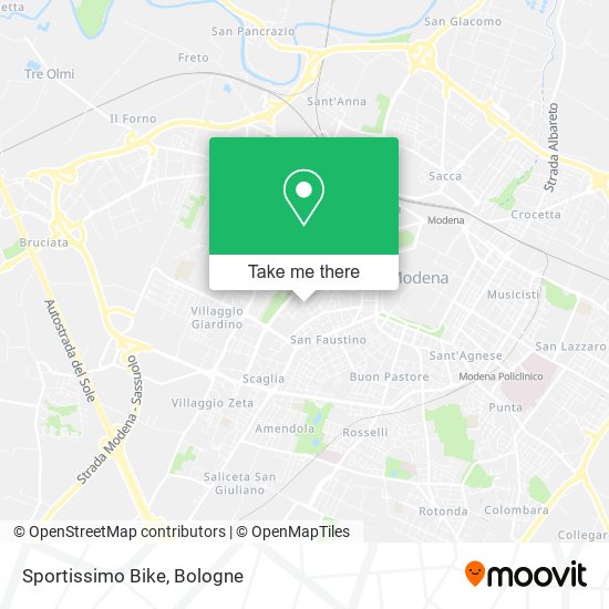 Sportissimo Bike map