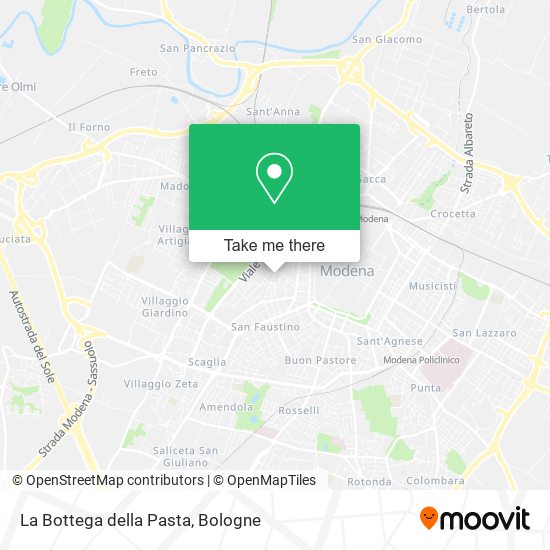 La Bottega della Pasta map