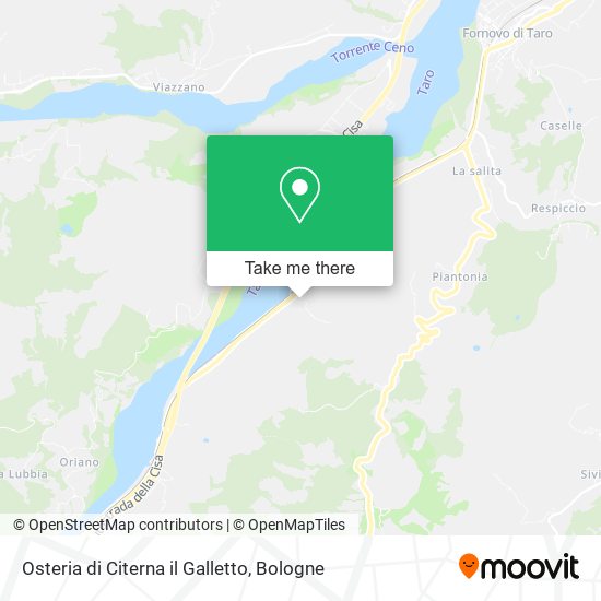 Osteria di Citerna il Galletto map